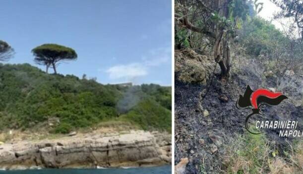 Italia: Grande caldo e incendi dolosi. Preso un piromane nudista