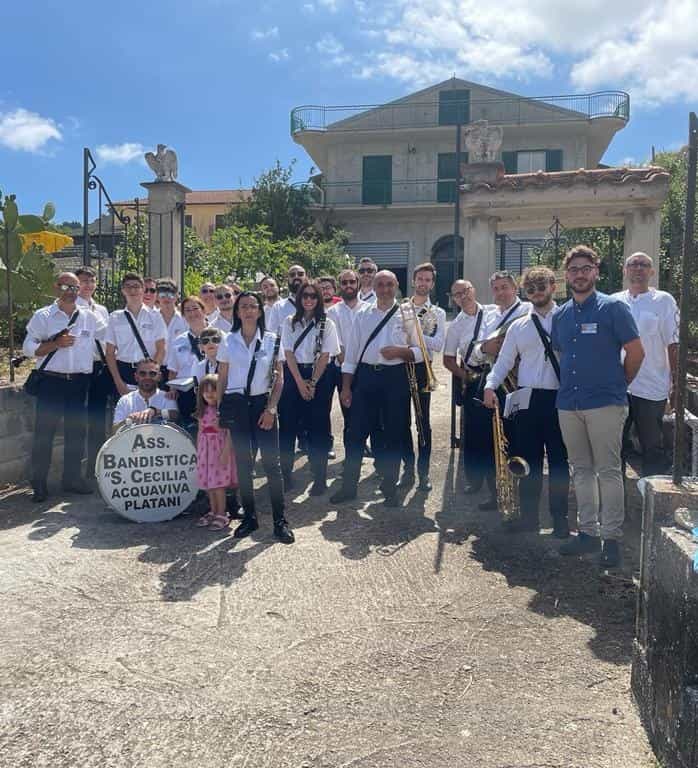 Acquaviva Platani, costituita la banda musicale “Santa Cecilia”. Apprezzamenti in paese