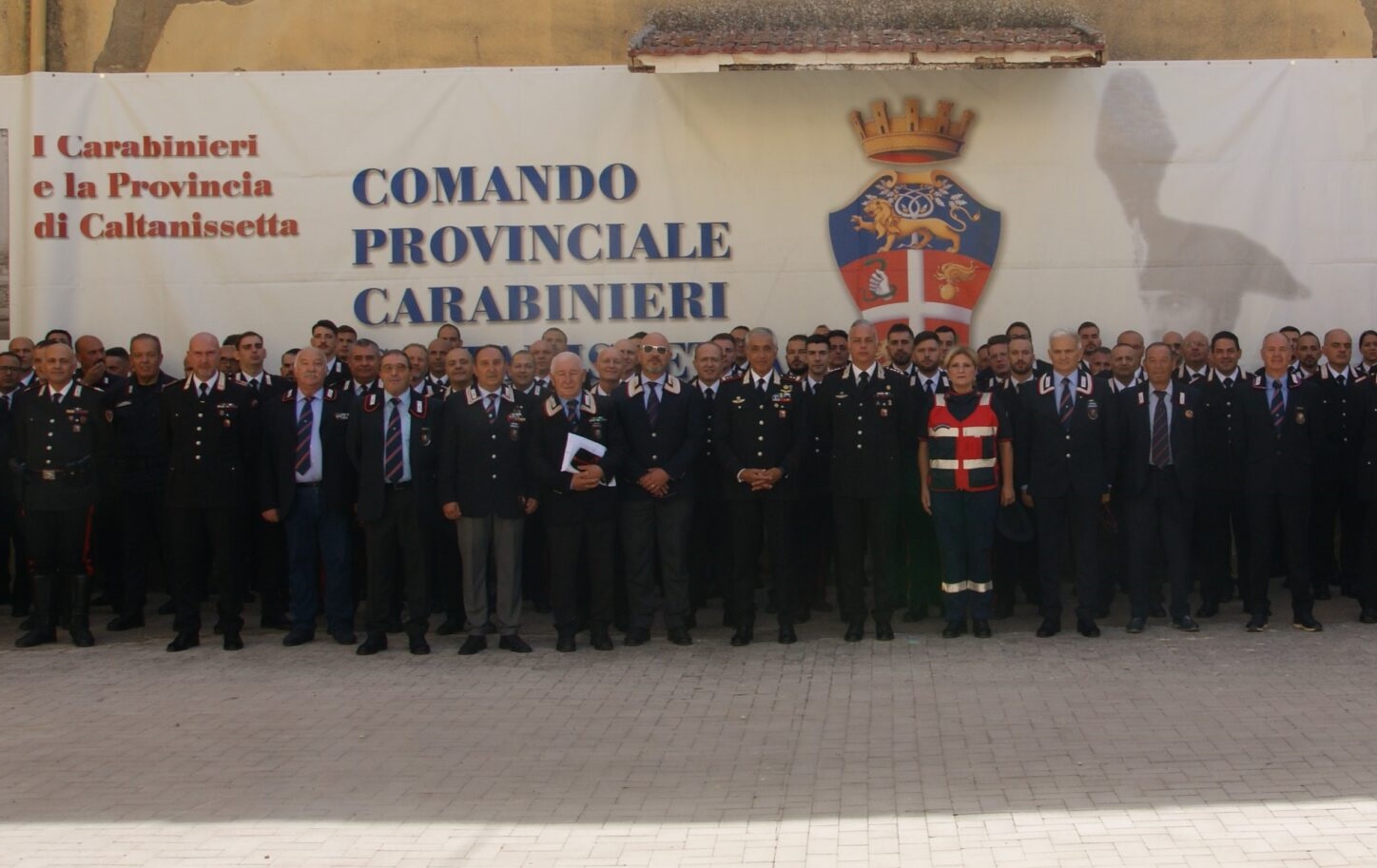 Caltanissetta, il generale Giuseppe Spina in visita al Comando provinciale dei Carabinieri