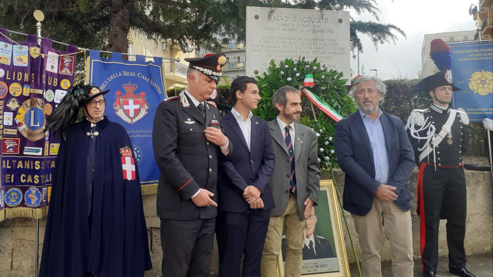 Caltanissetta, Commemorazione di Salvo D’Acquisto. Colonnello Pascale: “I suoi valori siano d’esempio per tutti”ĺ