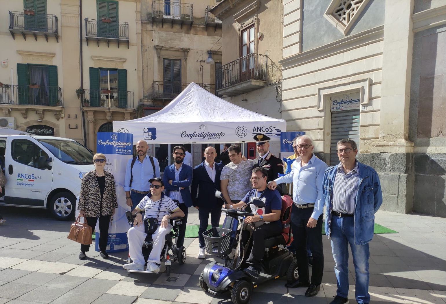 ANCOS Confartigianato Caltanissetta: Trasport-ABILE, un pulmino per il trasporto di persone con disabilità