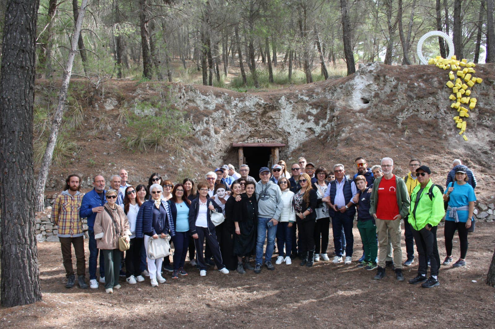 San Cataldo. L’Associazione “Giuseppe Amico Medico” alla scoperta del sito geo minerario di Gabara