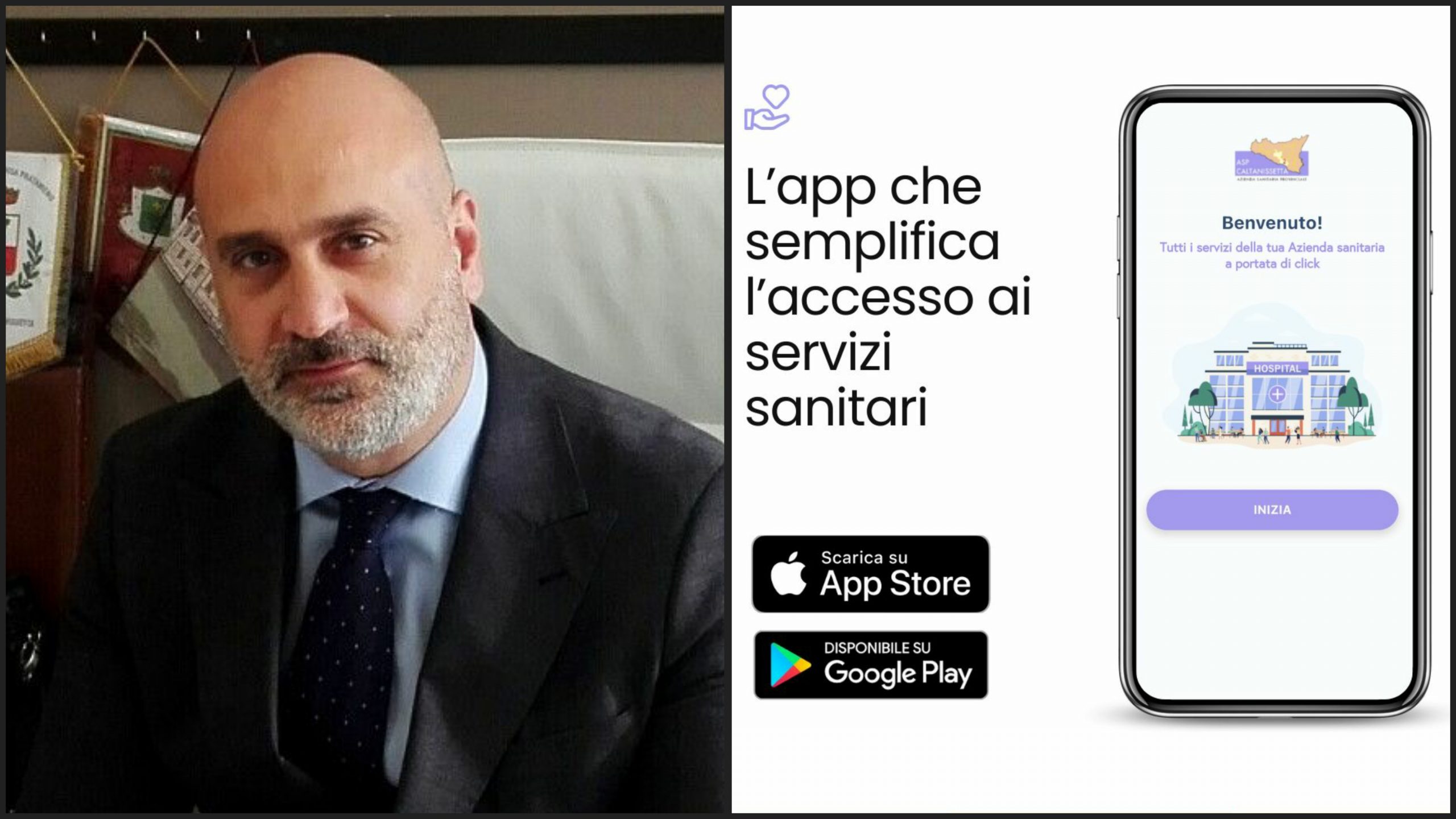 Asp di Caltanissetta, un’app per accedere ai servizi sanitari e per prenotare basterà “click”