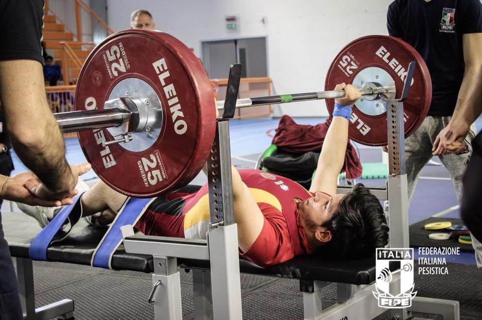 A Catania si sono conclusi i campionati italiani assoluti di Para Powerlifting: tra i campioni anche il nisseno Calogero Andolina