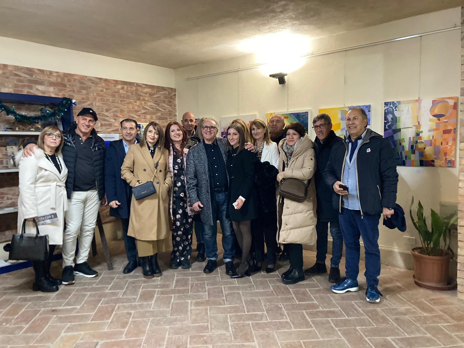 San Cataldo. Successo di pubblico per Giuseppe Bellomo in occasione dell’inaugurazione della sua mostra d’arte