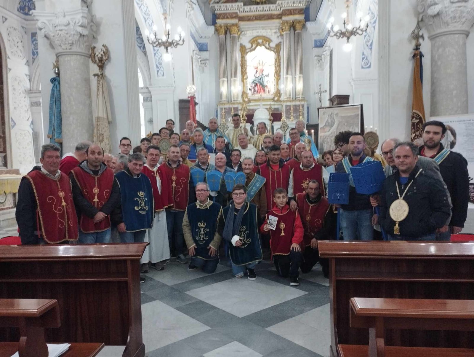 Giunge a Mussomeli l’icona “Maria Madre della Speranza e delle confraternite”  Pellegrina per le Diocesi d’Italia