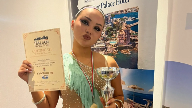 La 12enne nissena Annagiulia Mulè è campionessa italiana di Pro-AM e prima nel Singol Latin