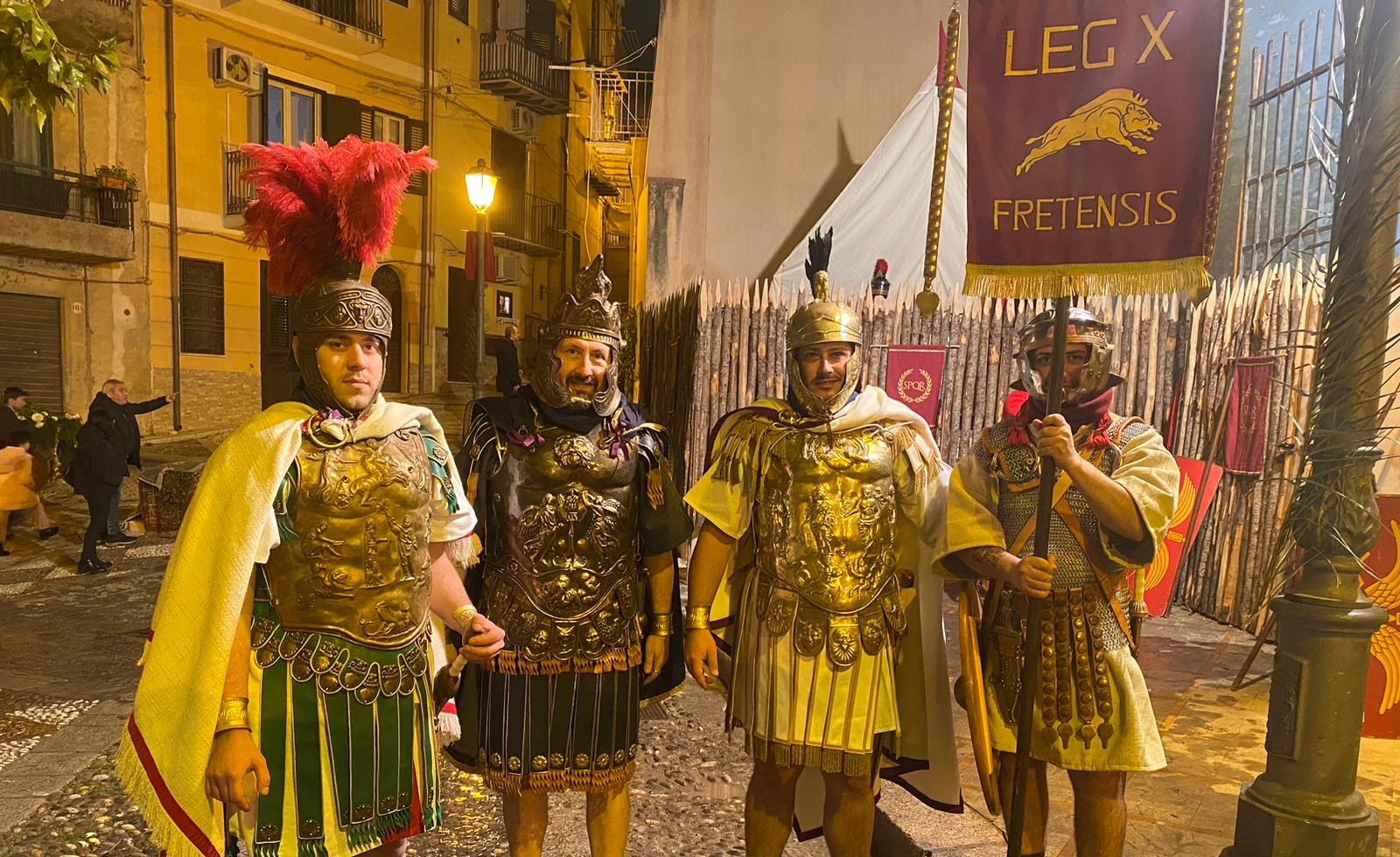 San Cataldo. Un successo per la Legio Decima Fretensis la partecipazione al Presepe vivente di Termini Imerese