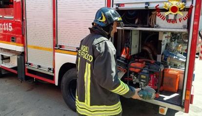 Palermo. Incendio in un appartamento di via Maggiore Toselli, salvato uomo