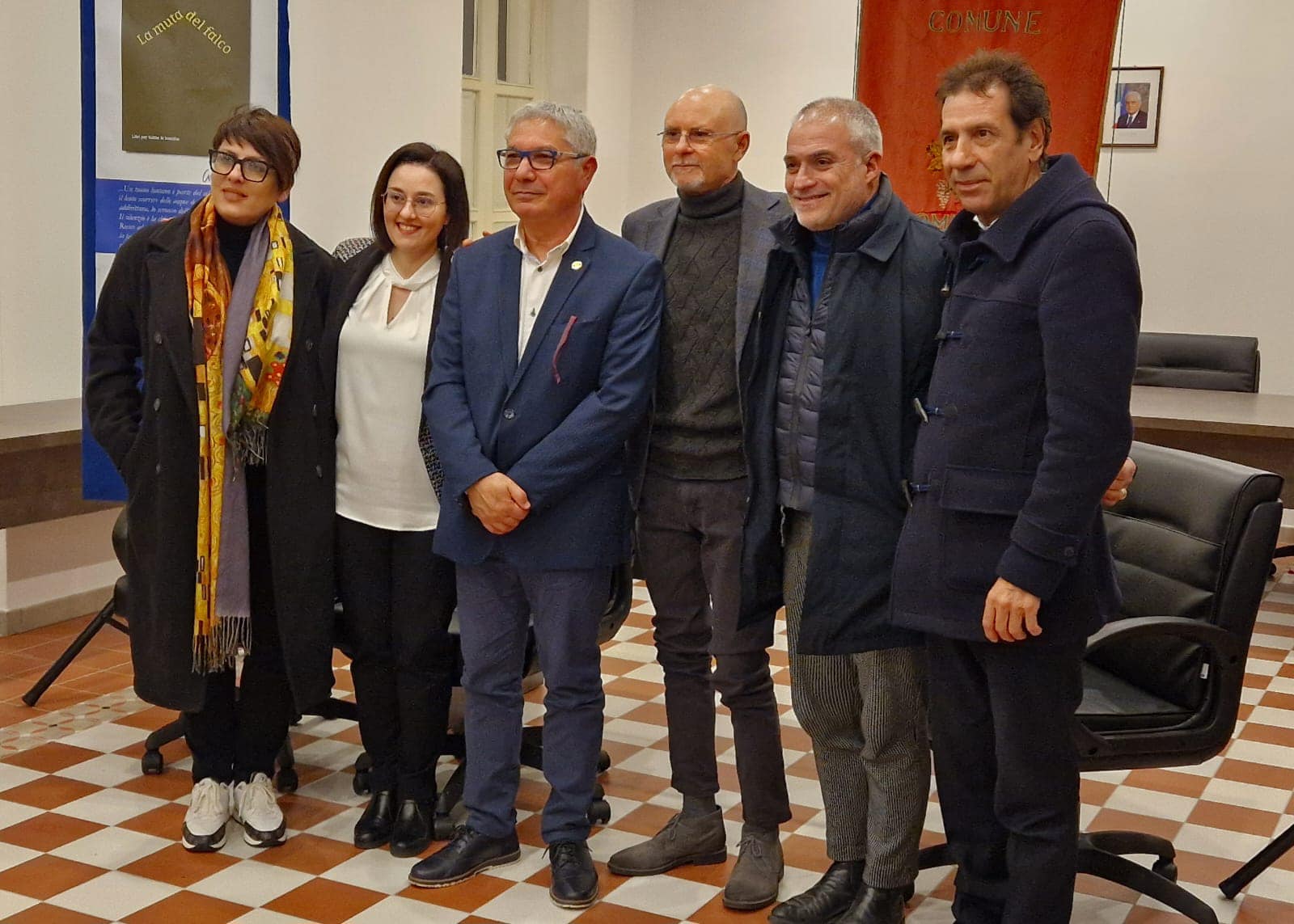 Sommatino. Presentato al Palazzo del vecchio Municipio il libro “La muta del falco” di Giovanni Pulci