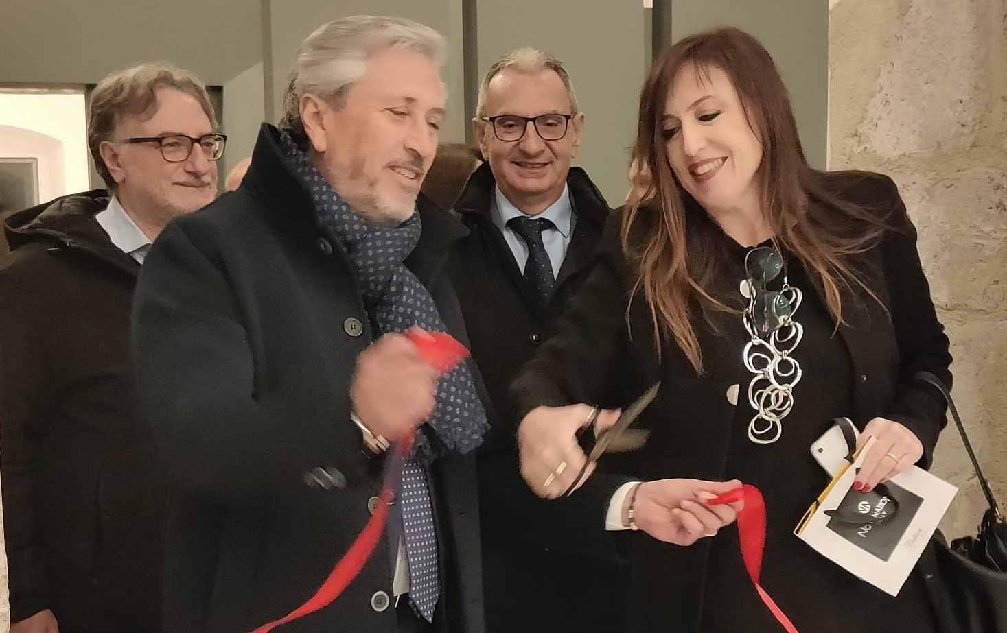 Caltanissetta. Inaugurata la mostra personale di Glenda Safonte “Esseri Umani” a Palazzo Moncada