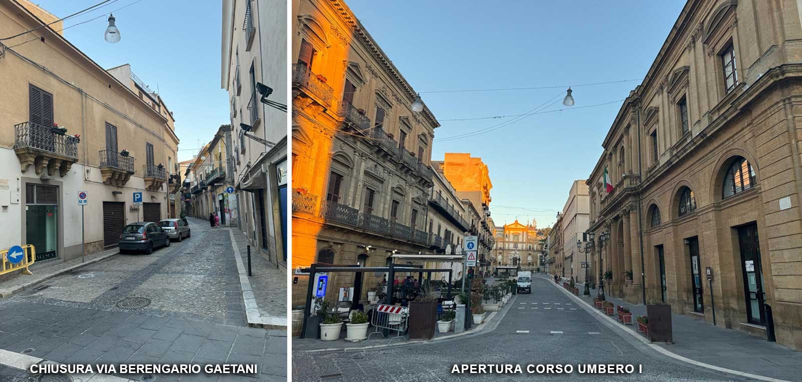 Lunedì 29 gennaio chiude al transito veicolare via Berengario Gaetani, viene sospesa l’isola pedonale di corso Umberto I