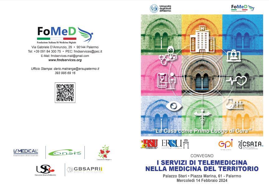 La telemedicina e le sue applicazioni, il 14/2 convegno Fomed a Palermo