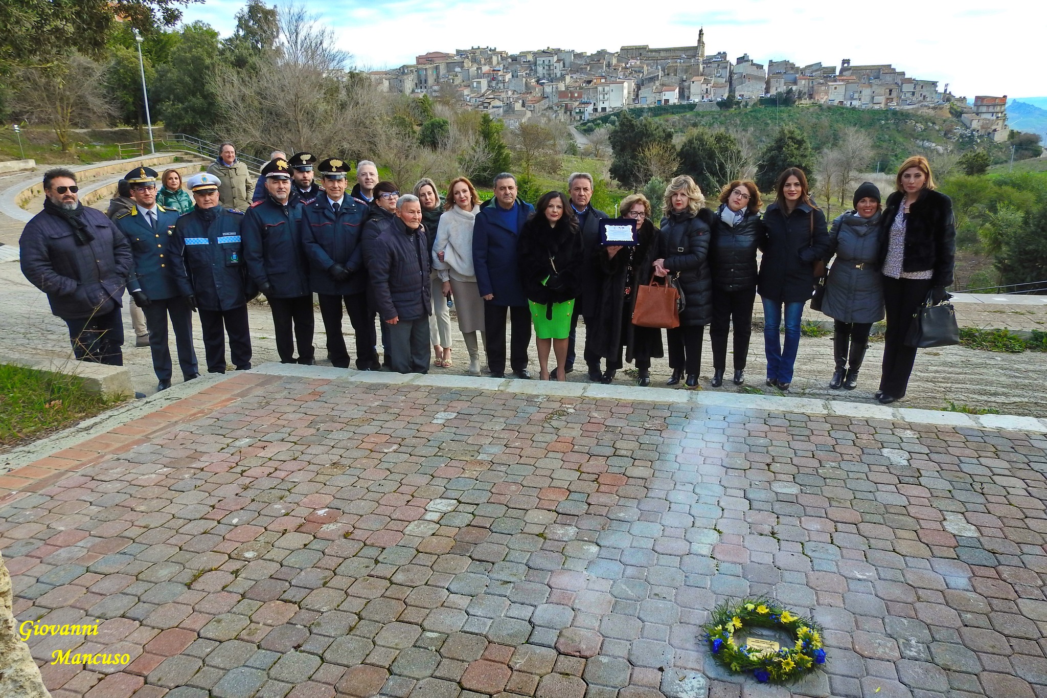 Parco Urbano Mussomeli: giornata della Memoria inaugurata “pietra d’inciampo” dedicata a Vincenzo Giardina