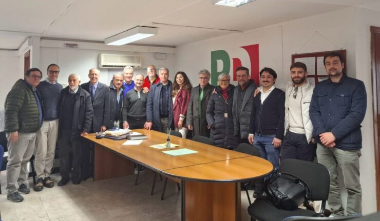 Il mussomelese Francesco Calà tesserato PD partecipa alla riunione del Direttivo Regionale dell’Associazione “Alveare”