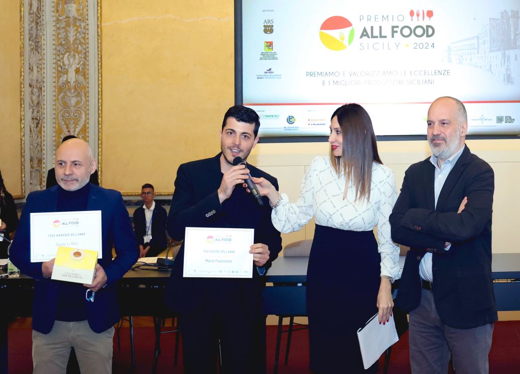 A Mario Fiasconaro il premio All Food Sicily pasticciere dell’anno