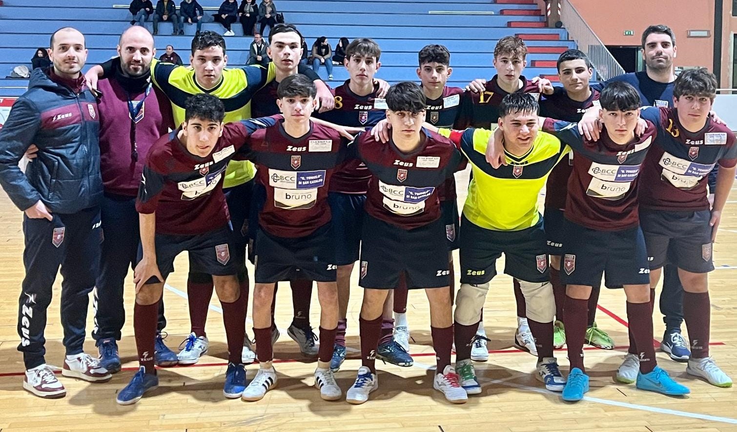 Futsal under 17, la Pgs Vigor San Cataldo domina e vince il campionato: tutti successi