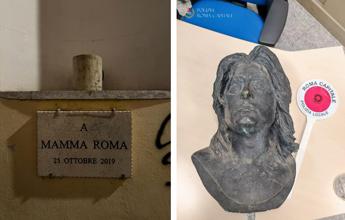 Roma, busto di Anna Magnani divelto a Trastevere: indagini in corso