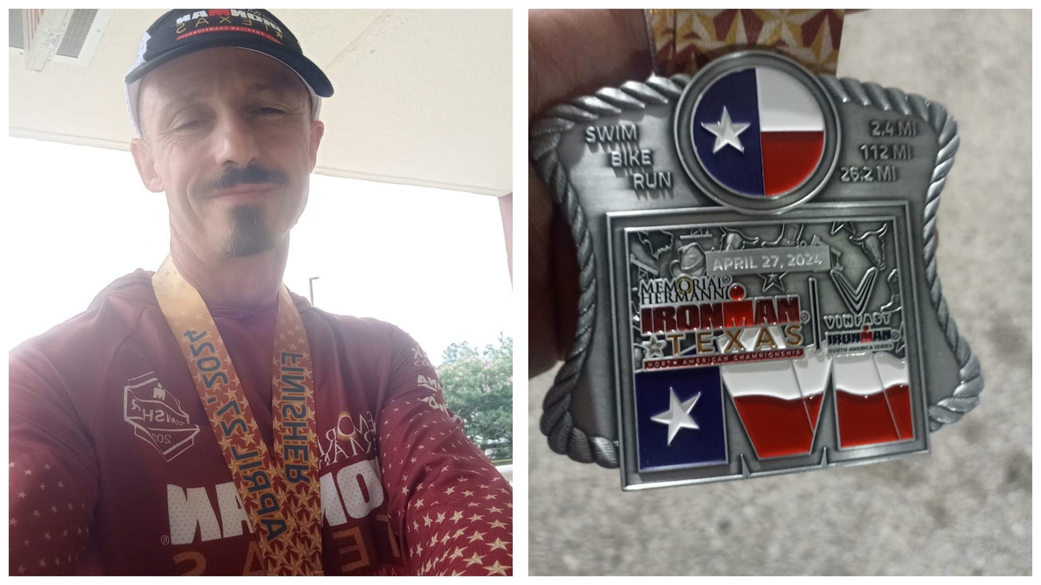 Maurilio Usai in Texas, grande prova di resistenza dell’Ironman nisseno nella gara di oltreoceano