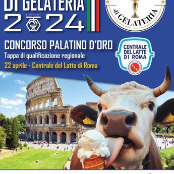 Roma, domani alla Centrale del Latte il ‘Premio Palatino d’Oro’ per miglior gelato