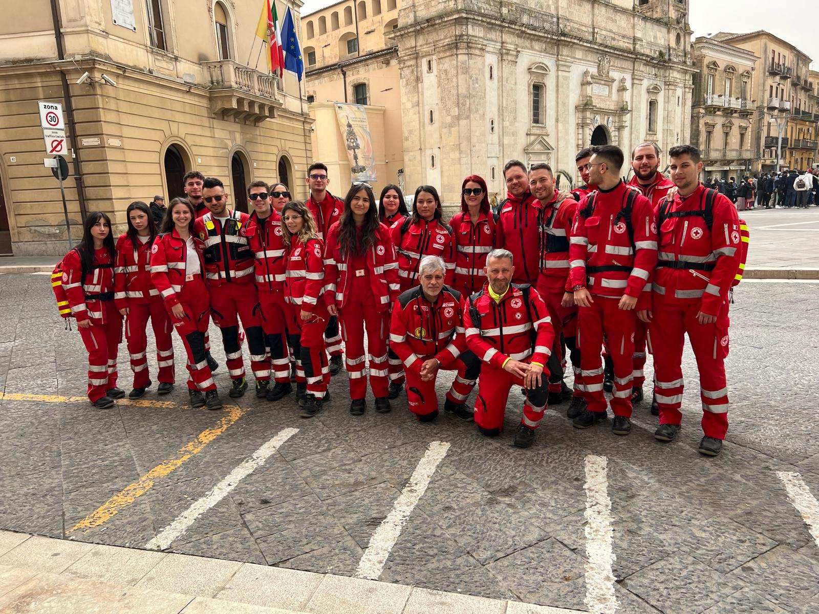 Caltanissetta, Settimana Santa: attività sanitaria della CRI, positivo il bilancio finale