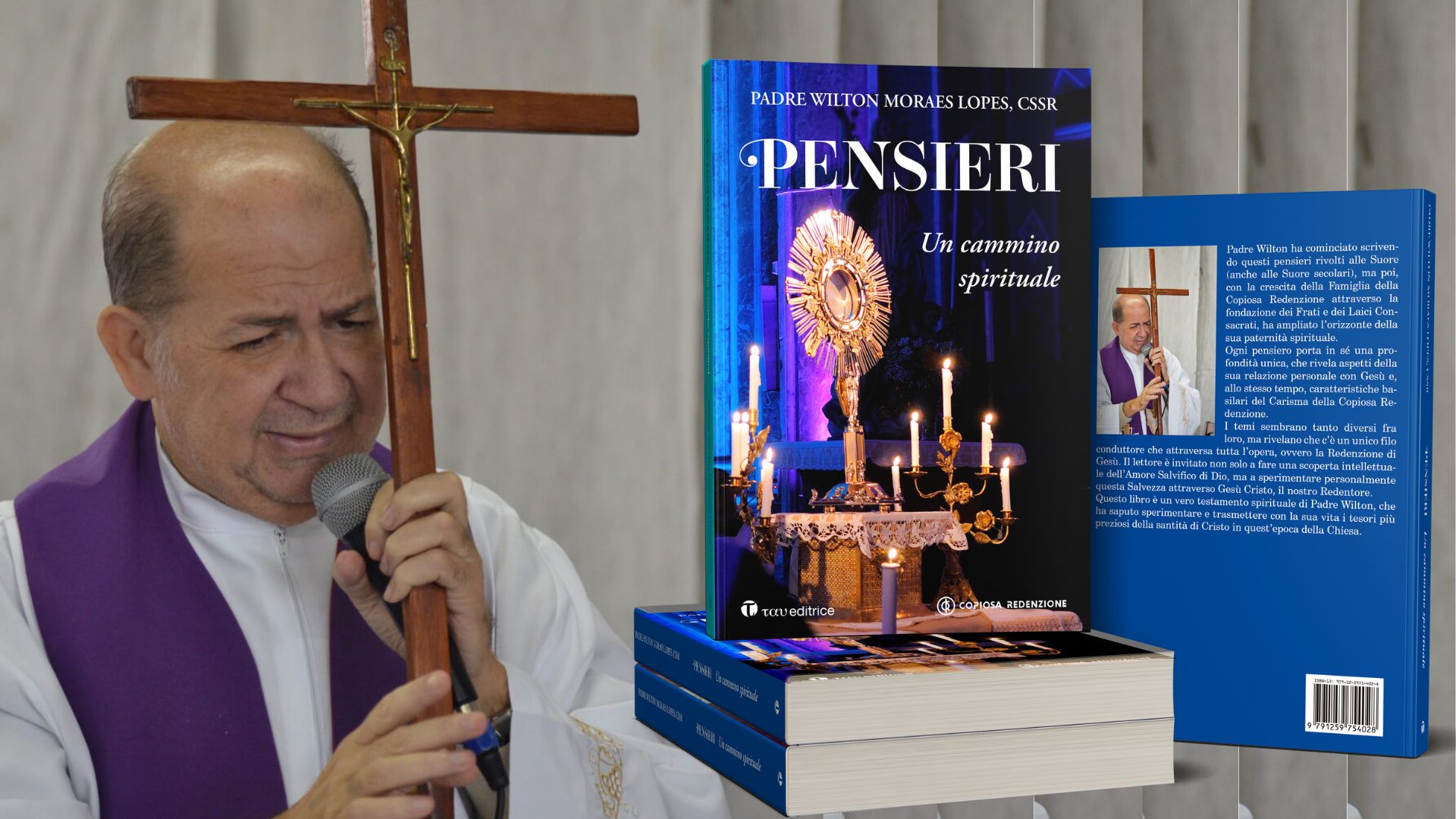 Caltanissetta, martedì a Sant’Agata “Pensieri” di Padre Wilton: il libro – testimonianza del fondatore della Copiosa Redenzione