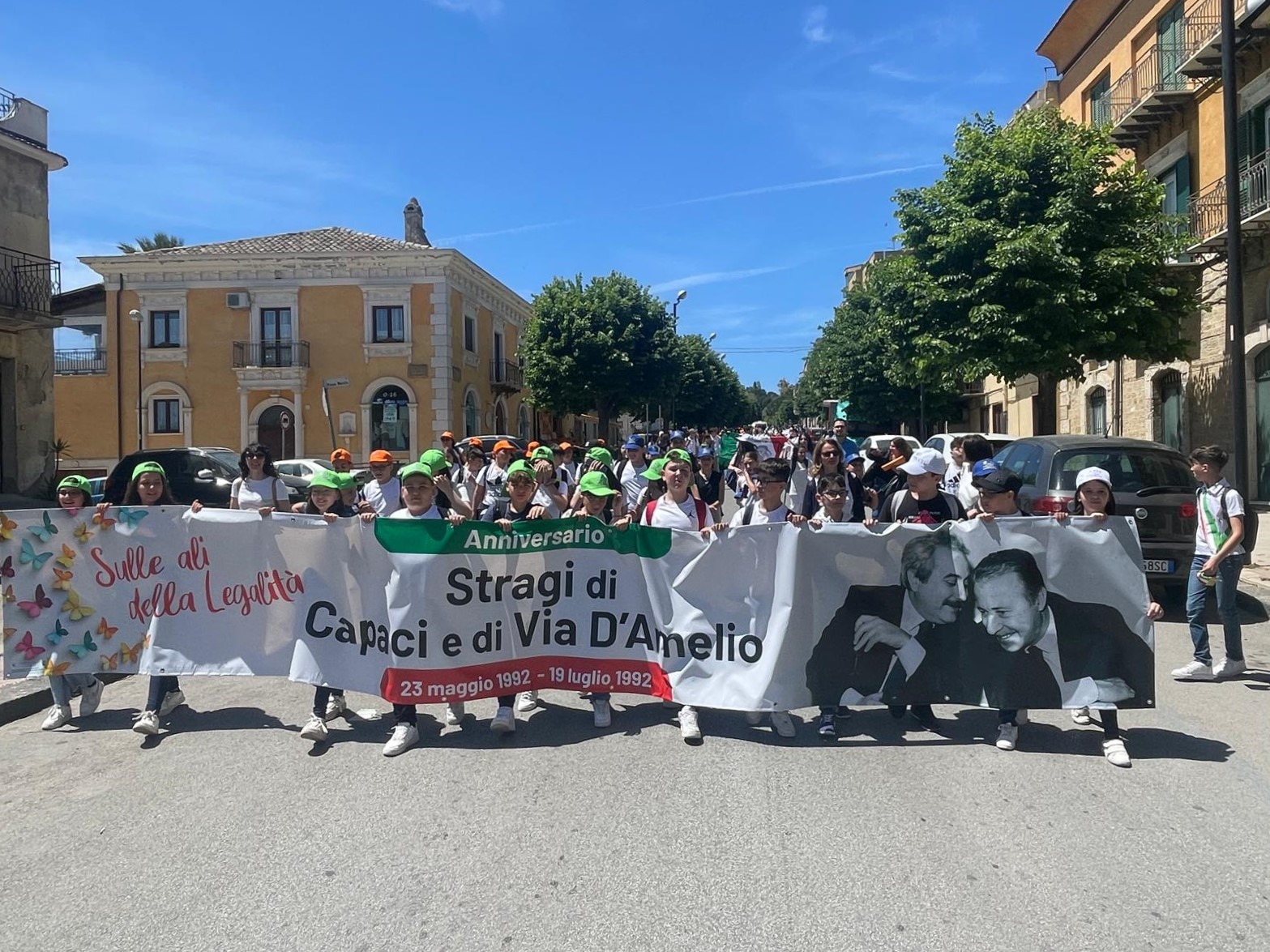 La Scuola “Carducci” di San Cataldo celebra la Giornata della Legalità nel 32° anniversario della strage di Capaci