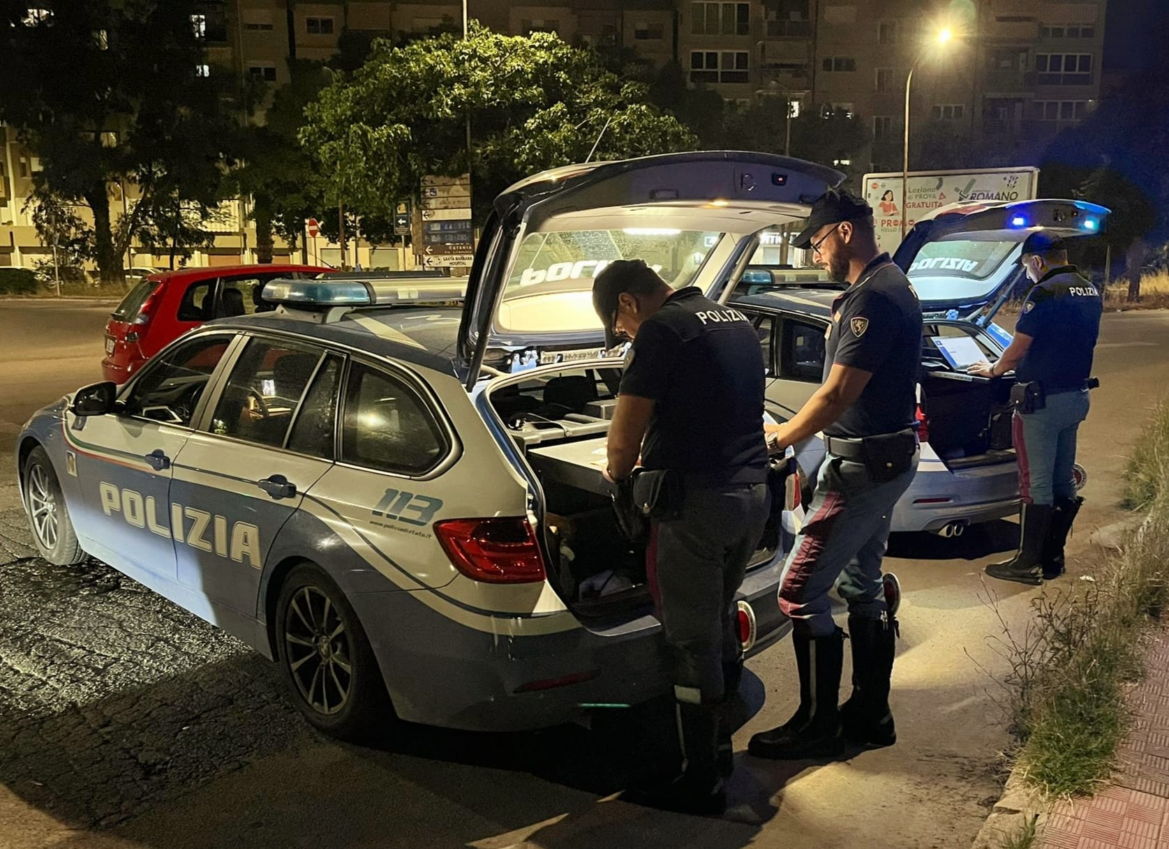 A Gela in corso controlli con l’ausilio del medico per contrastare la guida in stato di alterazione psico fisica