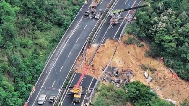 Cina: crolla un tratto di autostrada nella provincia di Guangdong, almeno 19 morti Pechino