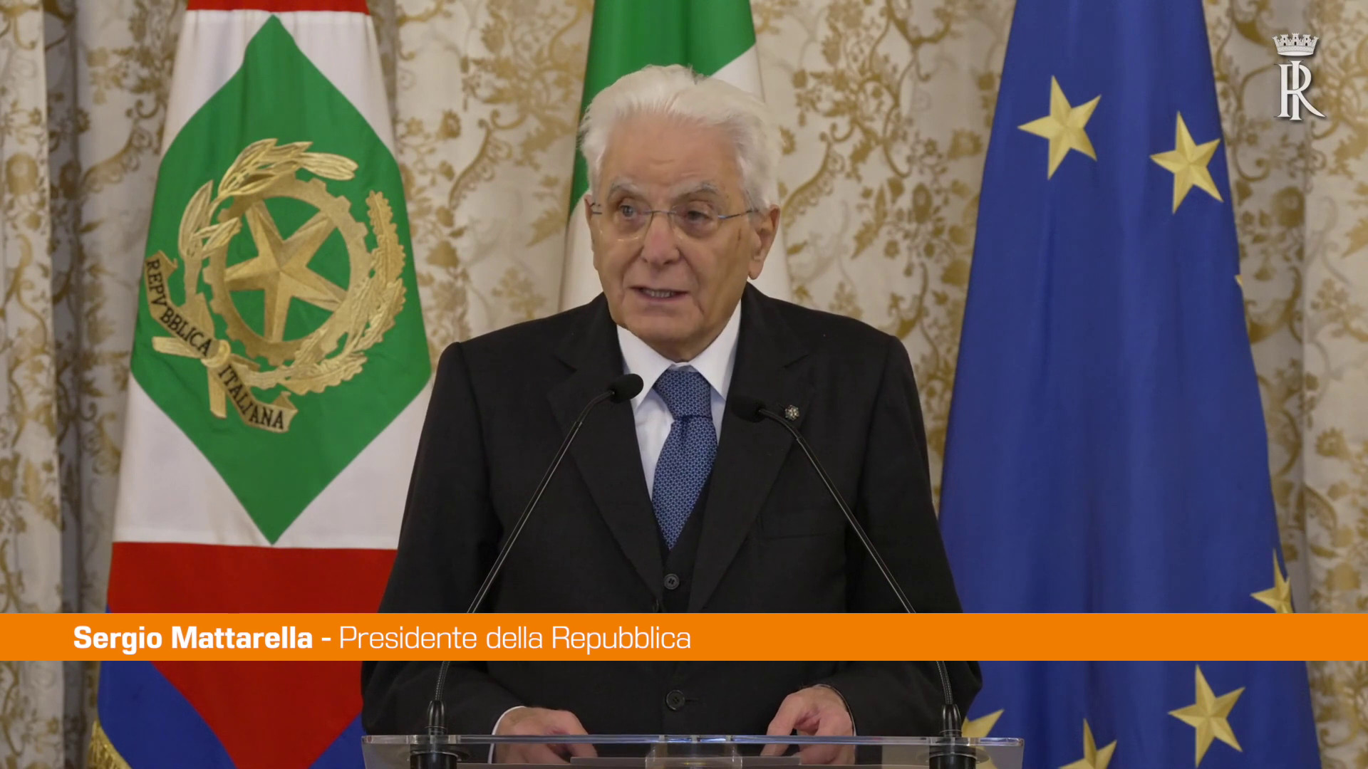 Mattarella “Incombono minacce alla pace”