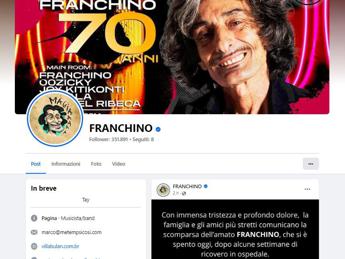 Addio a Franchino, è morto a 71 anni il noto dj e vocalist