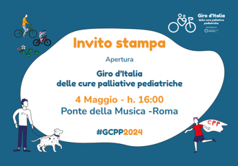 Cure palliative pediatriche, torna il Giro d’Italia per dar voce alle Cpp