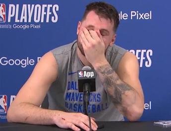 Doncic in conferenza stampa e parte video porno