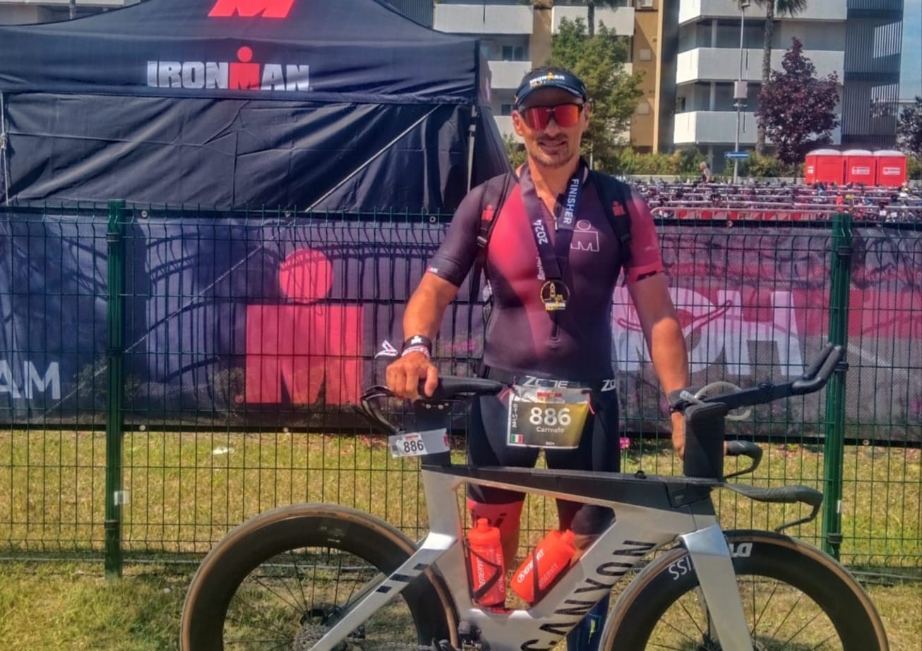 Sport. Ottima prestazione per il nisseno Carmelo Bellanca che completa la gara “Ironman 70.3” a Jesolo