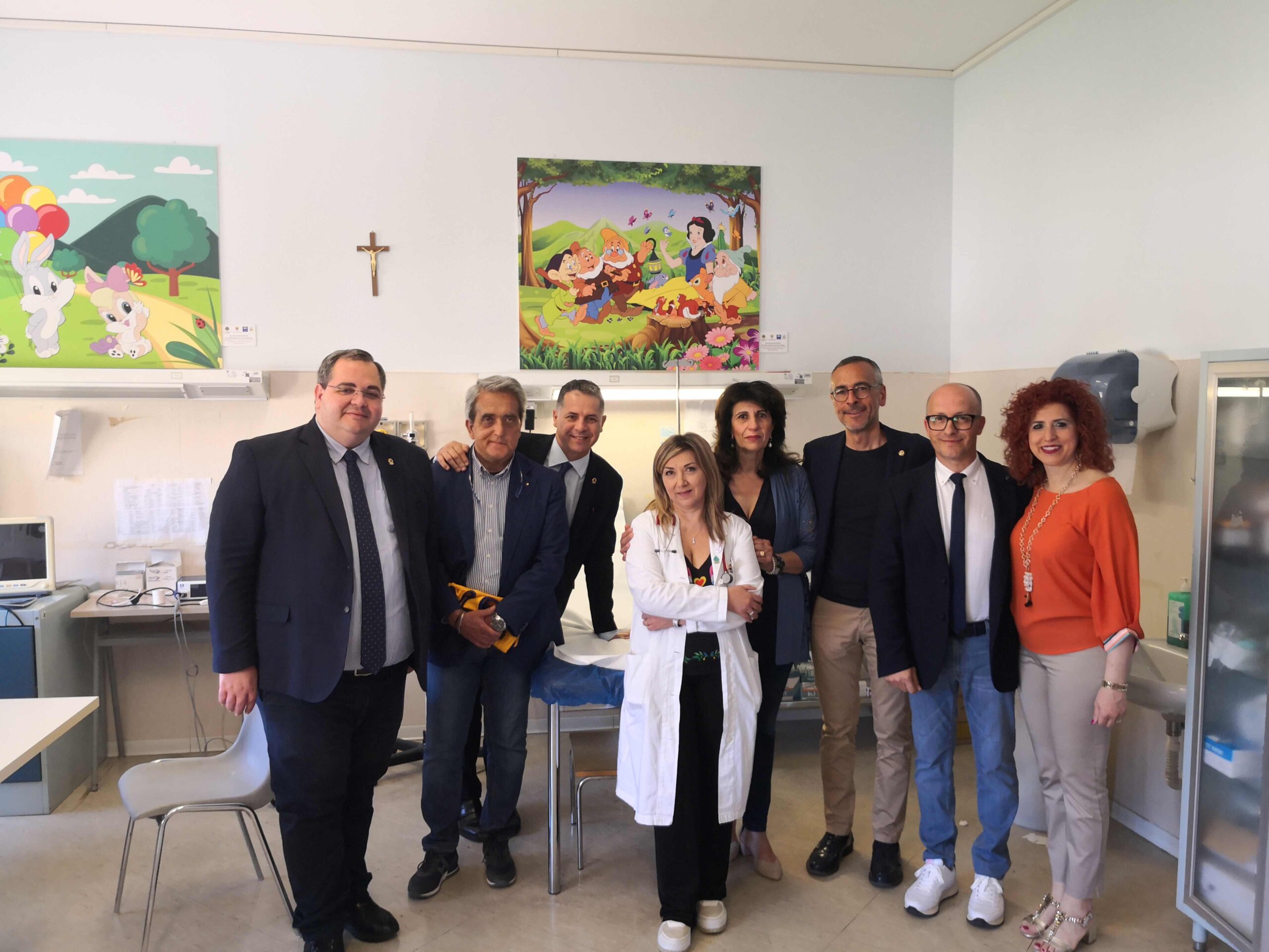 Il Liceo Artistico “Rosario Assunto” di Caltanissetta colora il reparto di Neonatologia e Pediatria del “Barone Lombardo” di Canicattì