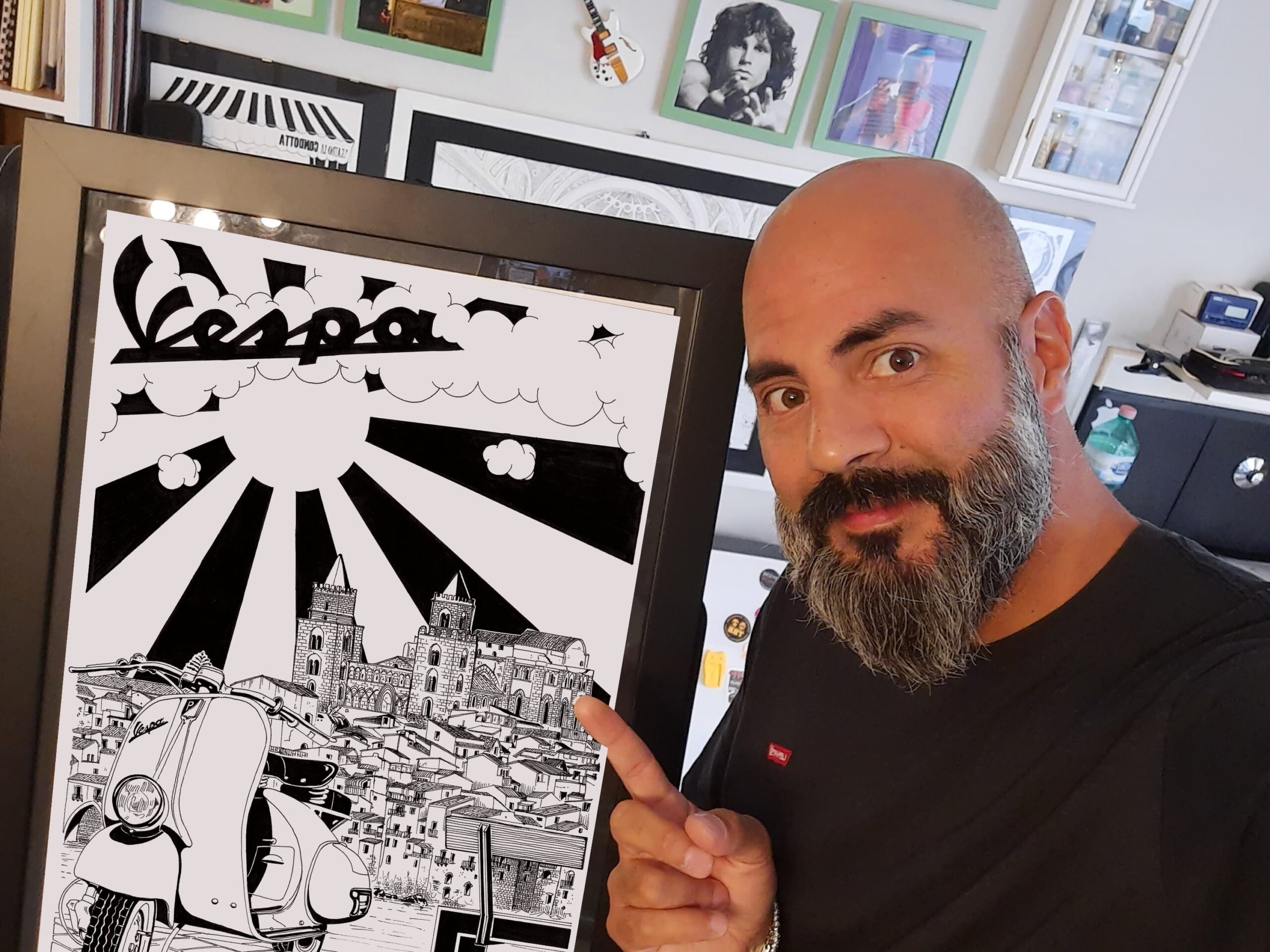 Arte e fumetti. Il sancataldese Stefano Miliziano all’Etna Comics di Catania