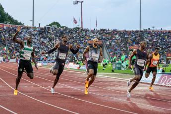 Marcell Jacobs, quarto nei 100 metri in 10.03 al meeting di Oslo