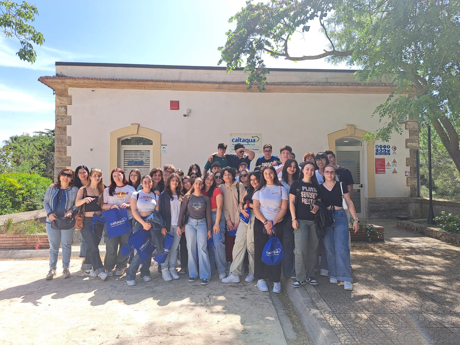 Caltanissetta. Concluso ciclo di visite al Polo – Laboratorio di San Giuliano con una lezione anti spreco per gli studenti dell’ITAS “Russo”