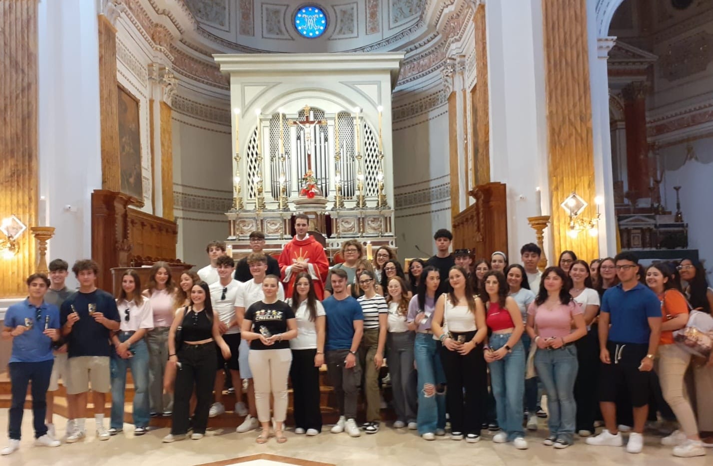 San Cataldo. Tanti studenti e genitori alla “Messa prima degli Esami” in Chiesa Madre