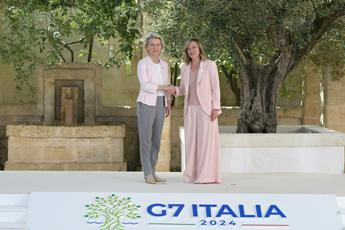 G7 ufficialmente al via, Meloni accoglie i leader a Borgo Egnazia