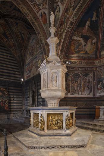 Il Fonte battesimale del Duomo di Siena restaurato