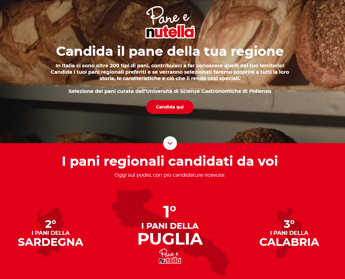 ‘Pane & nutella’, prorogato termine per candidare varietà regionali