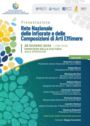 Roma, le Pro Loco d’Italia ‘colorano’ via della Conciliazione con quadri e tappeti floreali