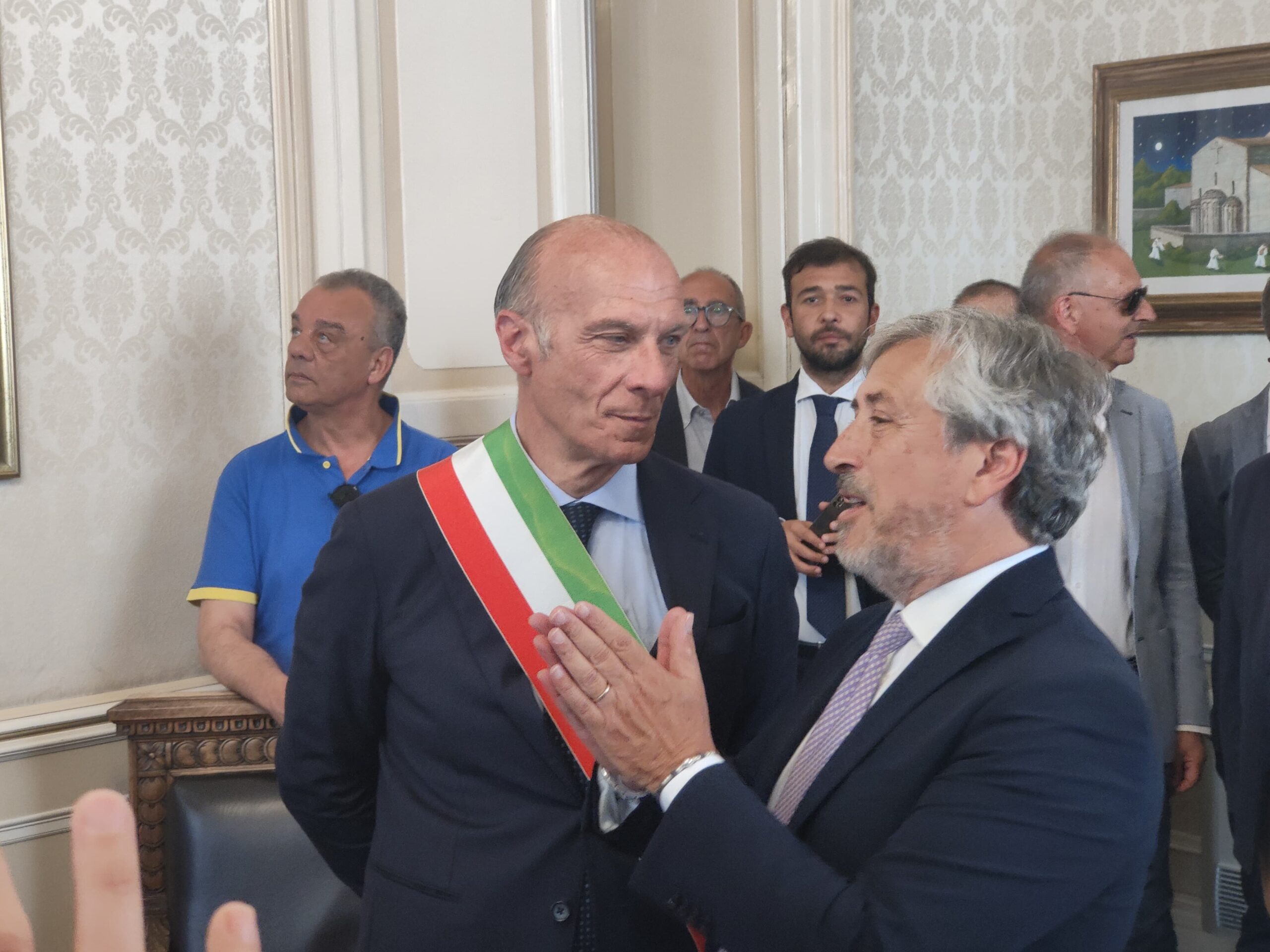 Walter Tesauro proclamato 83° Sindaco di Caltanissetta: l’insediamento ufficiale a Palazzo del Carmine