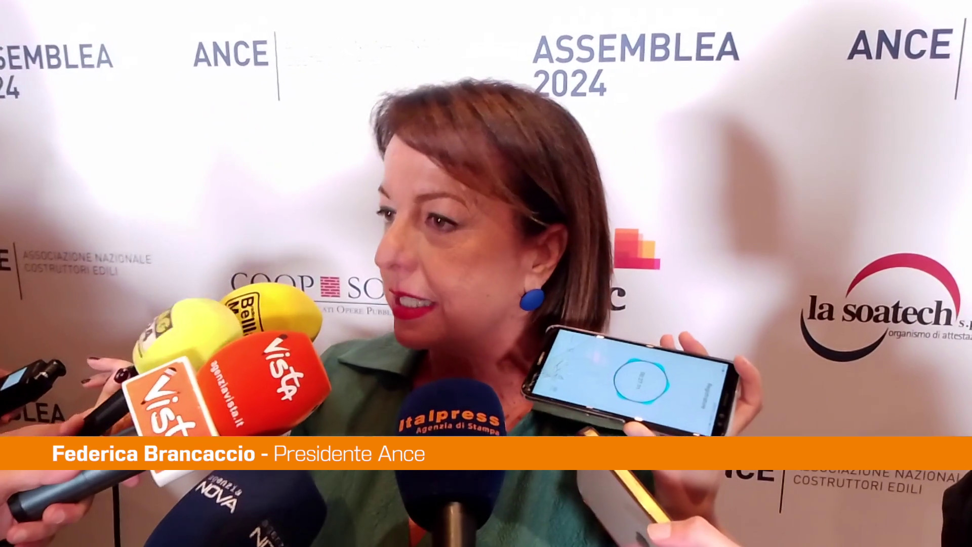 Ance, Brancaccio: “Segnali preoccupanti per le imprese” – Video