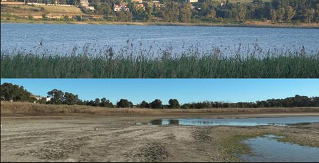 Siccità: Legambiente, ‘il lago di Pergusa è scomparso’