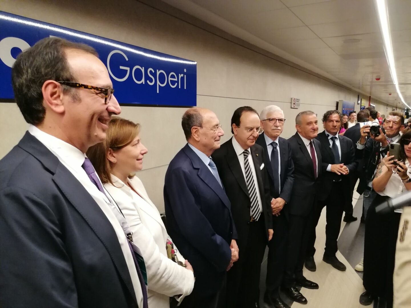 Passante ferroviario di Palermo, inaugurata la nuova fermata “De Gasperi”