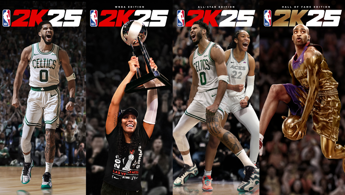 2K annuncia gli atleti di copertina di NBA 2K25: Jayson Tatum, A’ja Wilson e Vince Carter