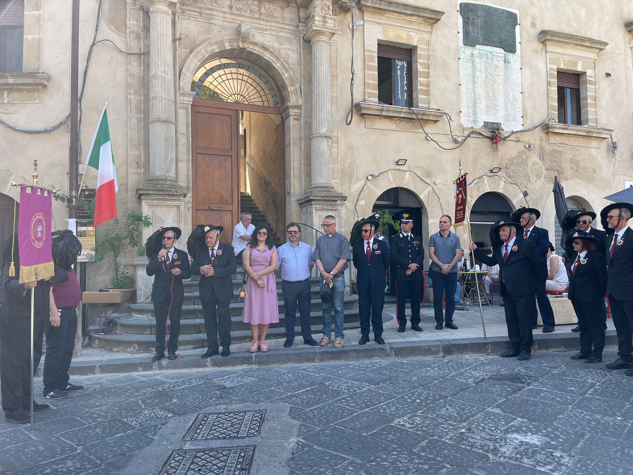 Mineo. Celebrati 100 anni dalla nascita dell’Associazione Nazionale Bersaglieri