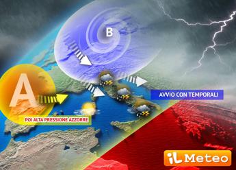 Avvio di settimana con temporali e grandine, poi, ritorna l’anticiclone delle Azzorre